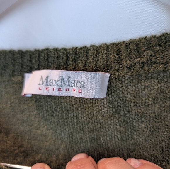 MaxMara Leisure sweater   in alpaca and mohair yarn size L in EUC - Picture 5 of 8
